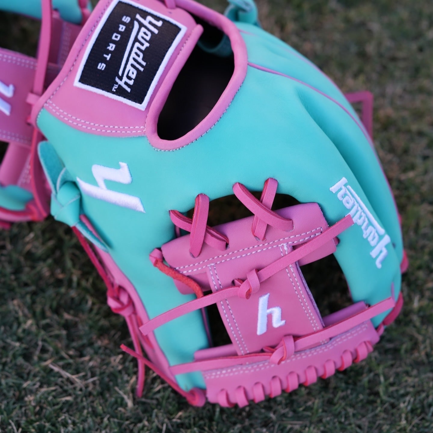 Y1 - 279 Pink and Aqua I-Web 11.50”