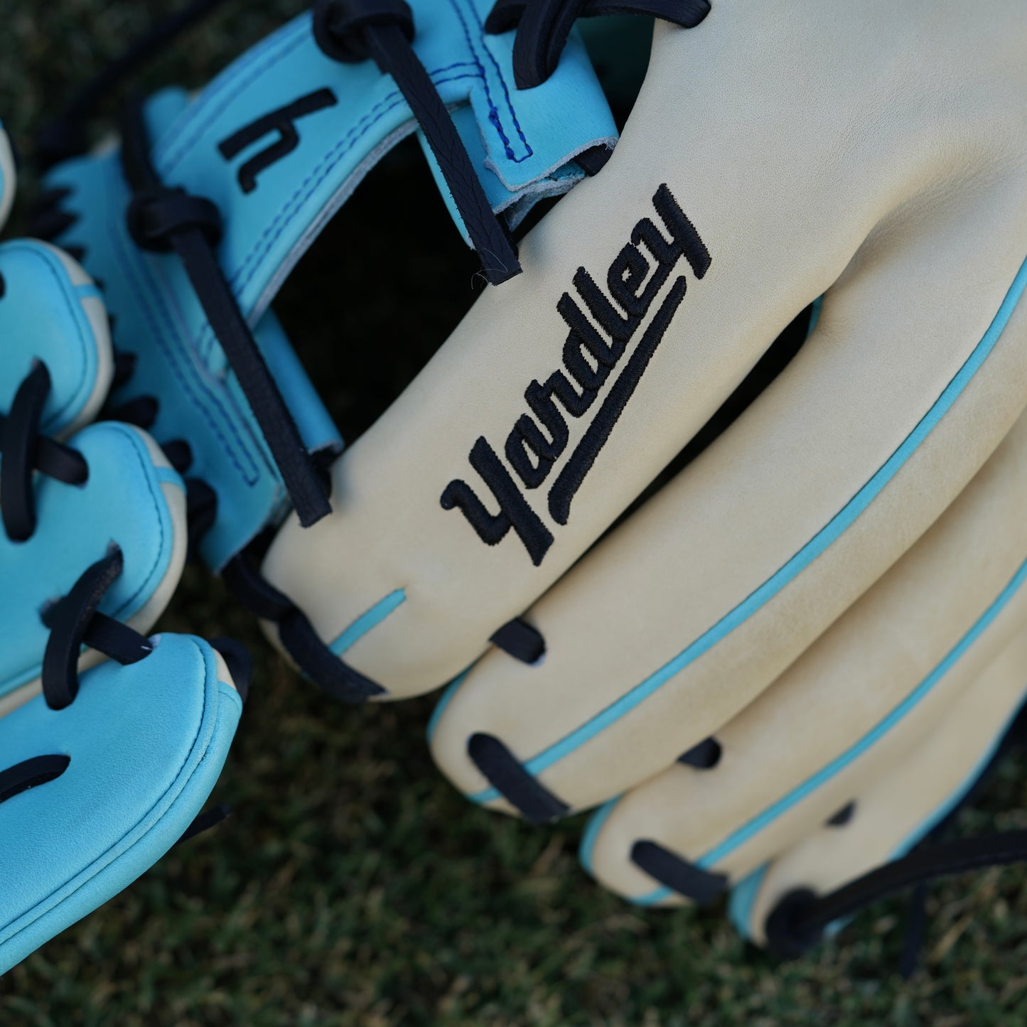 Y1 - 279 Sky Blue and Bone I-Web 11.50”