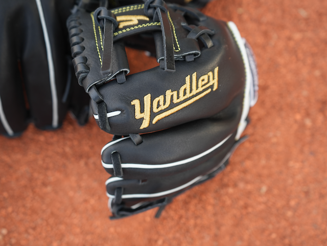 Y3-Tumbled Leather - 247 Trainer Black and Gold 9.50"