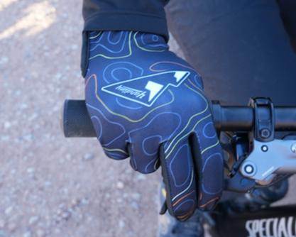 Yardley Sports Mountain Bike Gloves - Neon Topo