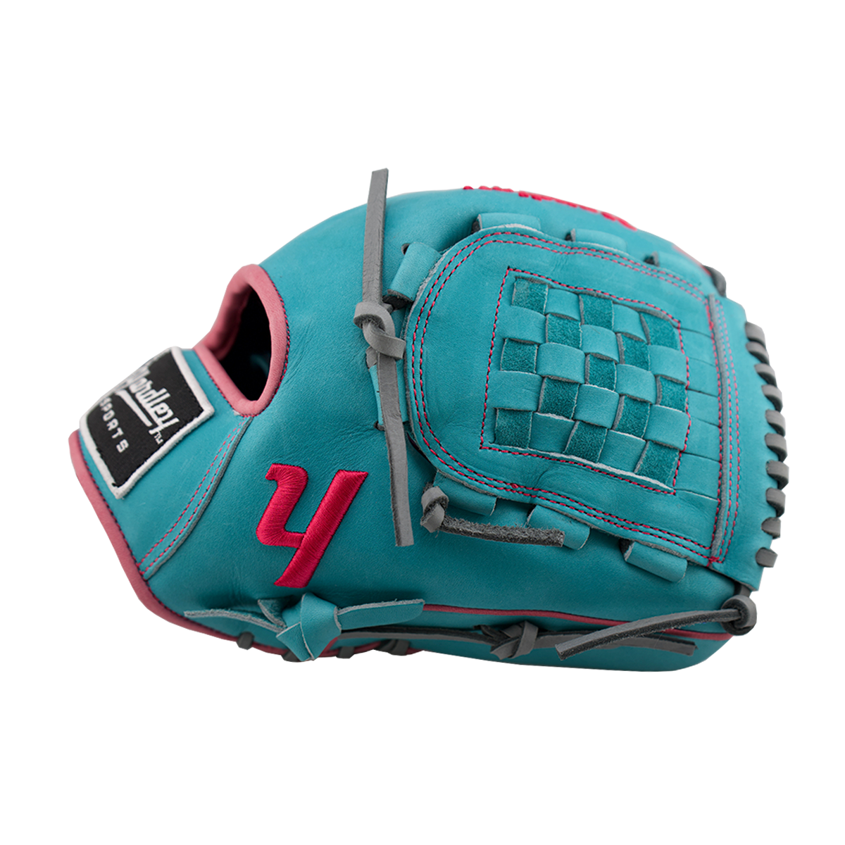 Y2 - 279 Model Baby Blue and Pink Basket-Web 11.75"