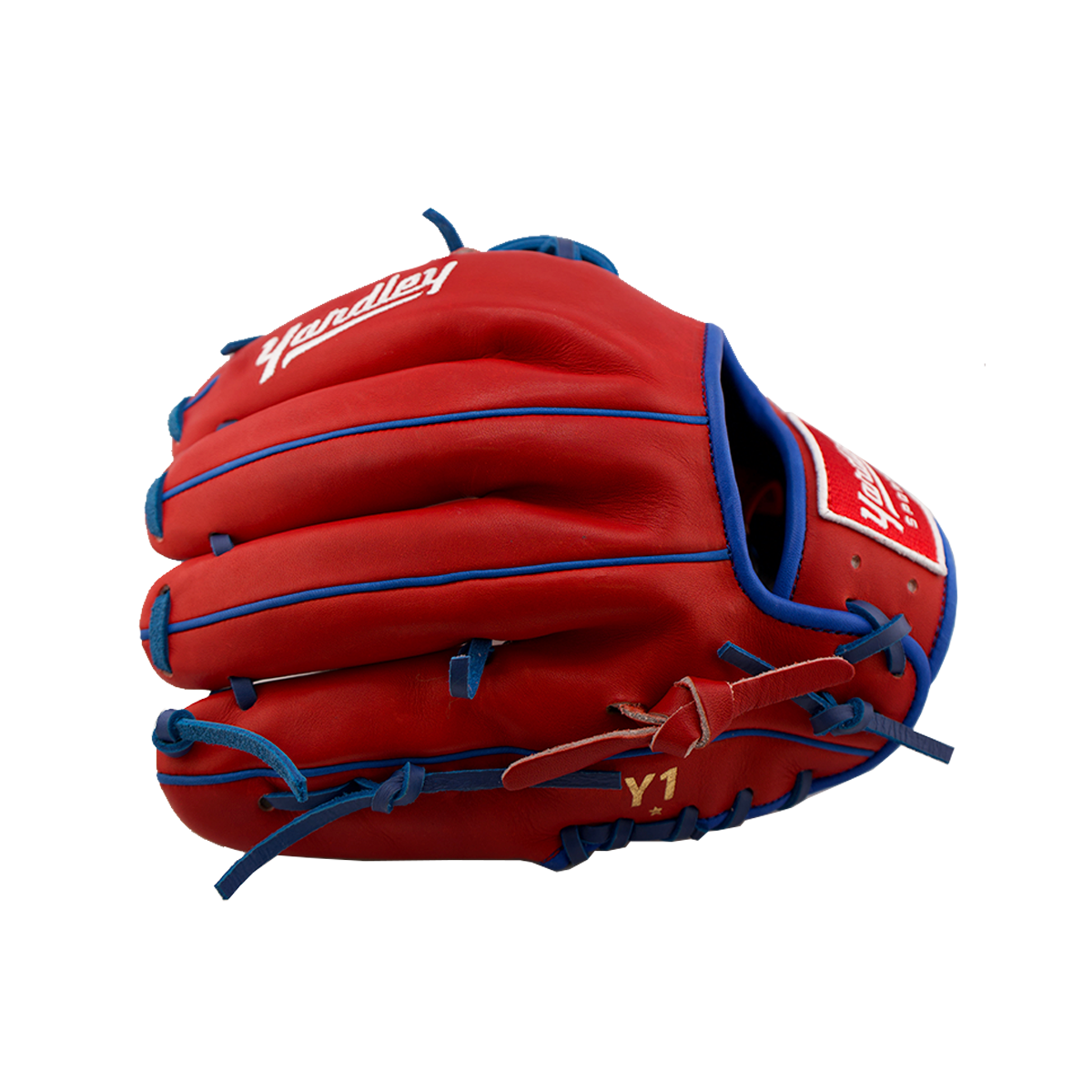 Y1 - 279 Red and Blue I-Web 11.75"