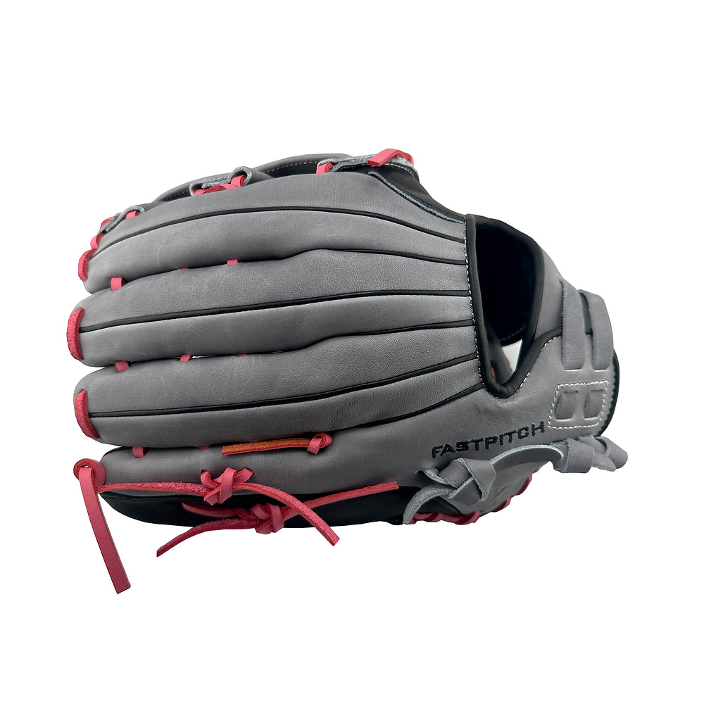 Y2 - 2369 Fastpitch Model Gray and Black H-Web 12.50"