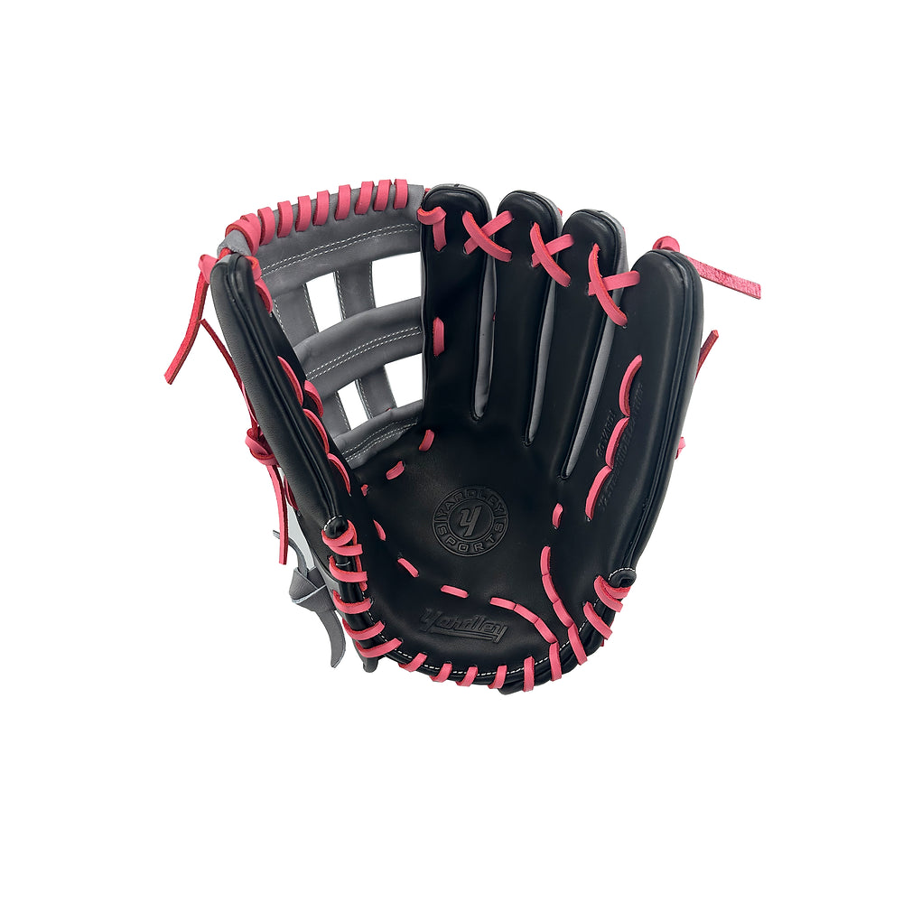 Y2 - 2369 Fastpitch Model Gray and Black H-Web 12.50"