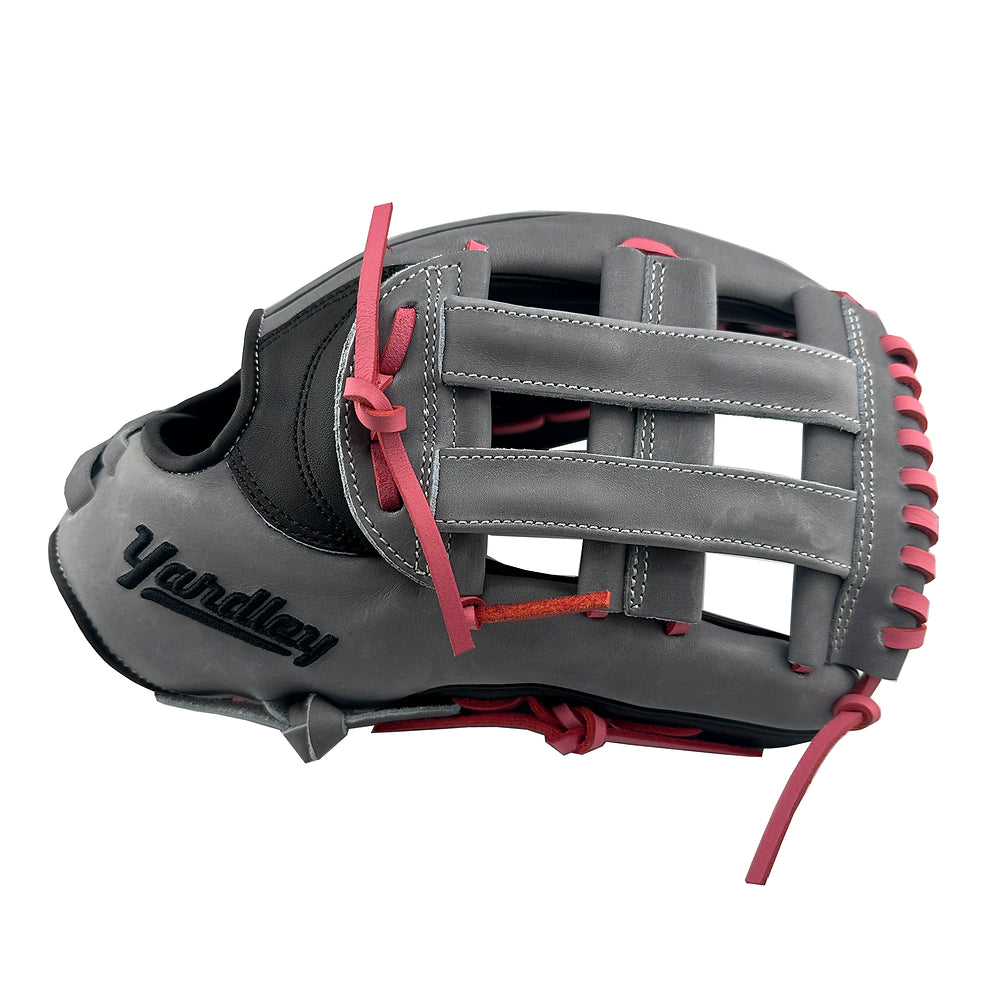 Y2 - 2369 Fastpitch Model Gray and Black H-Web 12.50"