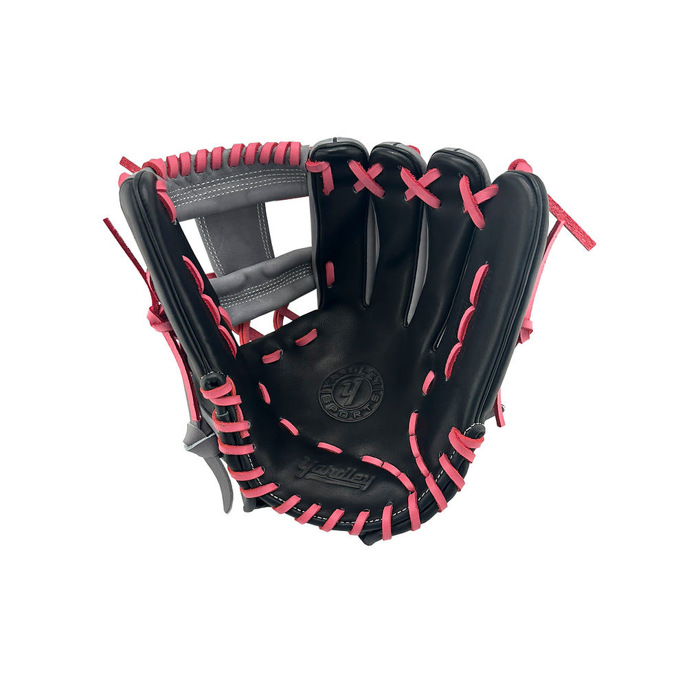 Y2 - 2369 Fastpitch Model Gray and Black I-Web 12.00"