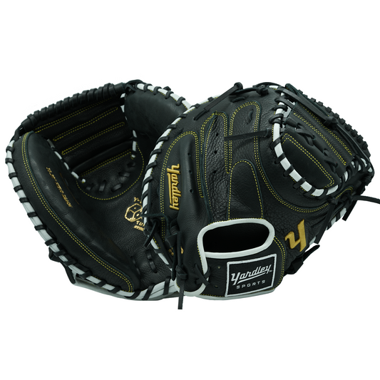 Y3 - CM-23 Black and Gold Catchers Mitt | 2026 Collection
