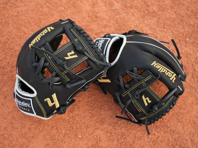 Y3-Tumbled Leather - 279 Black and Gold I-Web 11.50"