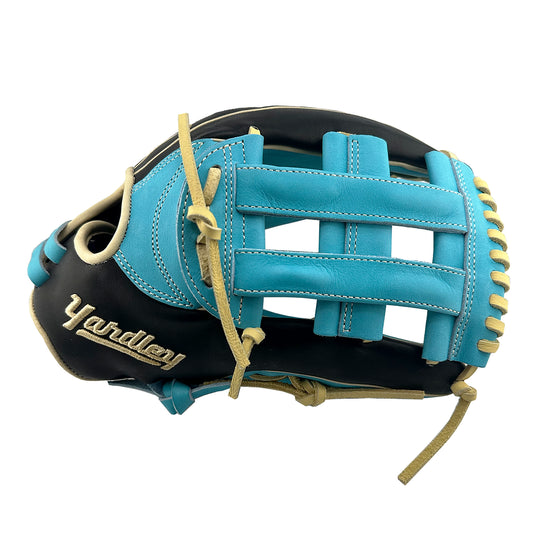 Y2 - 2369 Fastpitch Model Ocean Blue and Black H-Web 12.50"