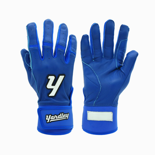 Y1-Shearlux Leather Batting Glove - Royal Blue