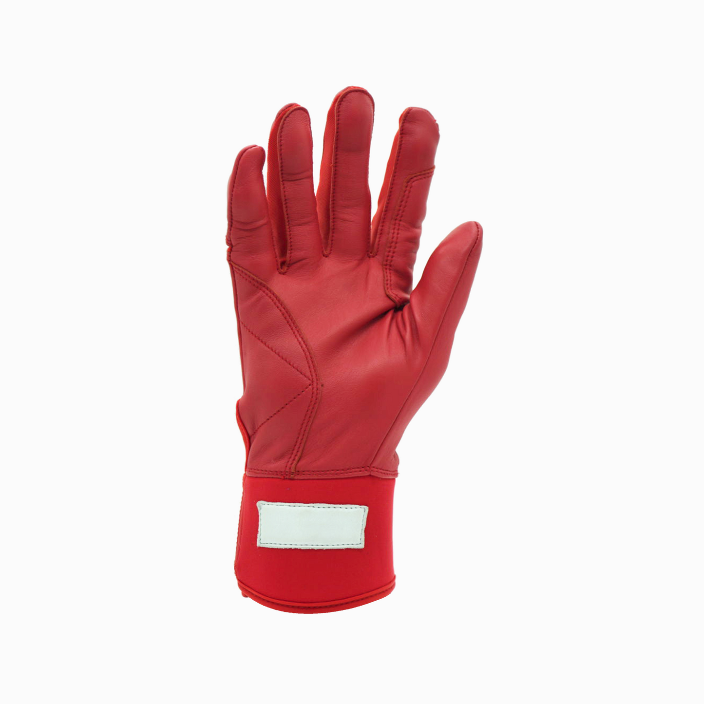 Y1-Shearlux Leather Batting Glove - Red